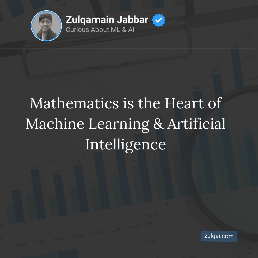 Mathematics is the Heart of Machine Learning & Artificial Intelligence