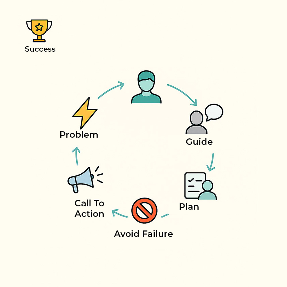 Storybrand 7 points framework summary zulqai